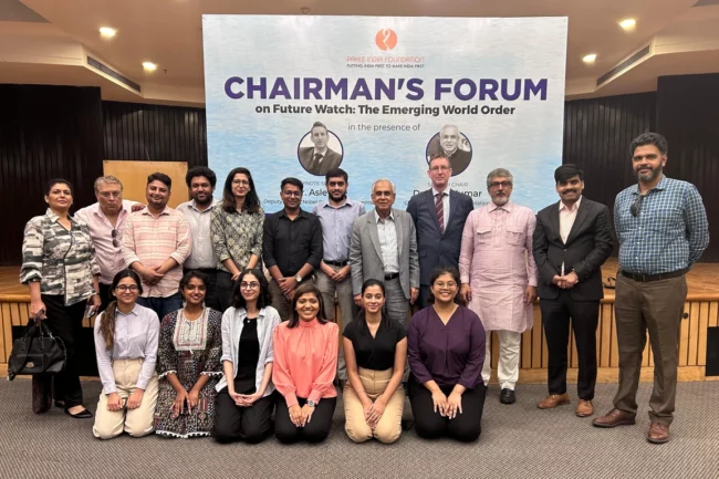 Chairman's Forum on Future Watch: The Emerging World Order